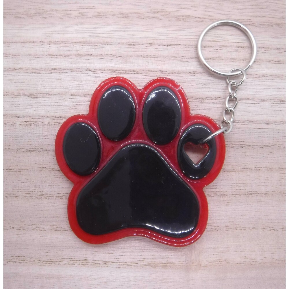 Keychain Paw Print